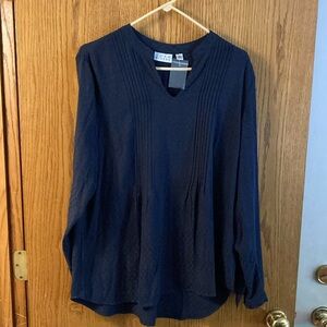 New Joan Rivers navy top